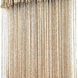 Decorative Door String Curtain Wall Panel Fringe Window Room Divider Blind Divid